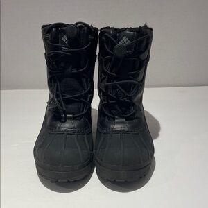 Columbia Kids Black Bugaboot Snow Boots